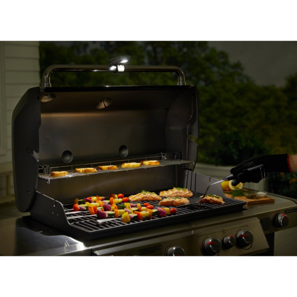 Lámpara para el asa de barbacoas de gas Weber series Spirit, Génesis y Summit