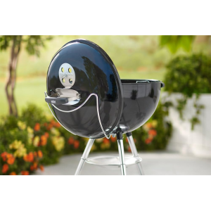 Soporte para tapa Weber - Cocinar con la tapa cerrada de la barbacoa