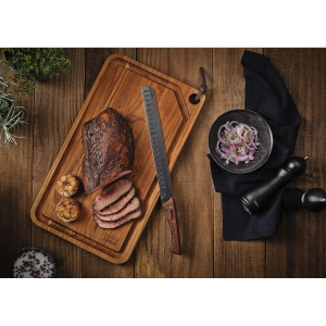 Cuchillo para rebanar tramntina black churrasco