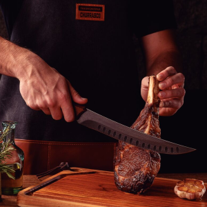 Cuchillo carnicero tramontina 25 cm churrasco barbacoa