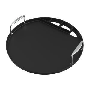 Plancha integral para barbacoas de carbón. Accesorio Weber para plancha completa.