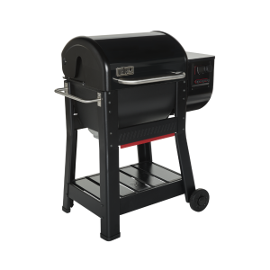 Estante inferior de almacenaje para barbacoa ahumador Weber Smoke.