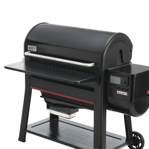 Mesa frontal para Searwood XL. Accesorio Weber Searwood XL. Barbacoa de pellet.