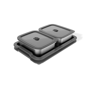 Kit de recipientes encastrables Weber Works. Accesorio Weber Works.