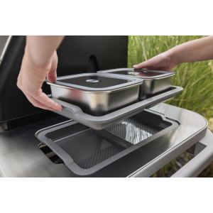 Kit de recipientes encastrables Weber Works. Accesorio Weber Works.