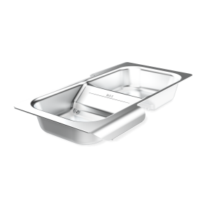 Bandeja de ahumado húmedo para Searwood. Para barbacoa de pellets Weber Searwood y XL