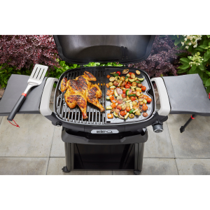 Plancha para Q 2100N/2200N/2800N+. Media plancha accesorio barbacoa de gas Weber.
