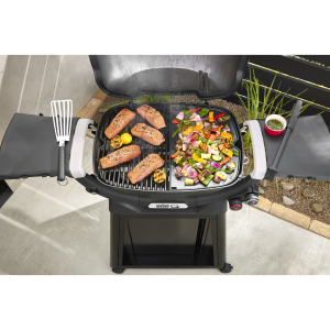 Plancha para Q 3200N+. Media plancha accesorio barbacoa de gas Weber.