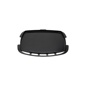 Plancha integral para Q 1100N/1200N. Accesorio Weber. Hierro colado vitrificado.
