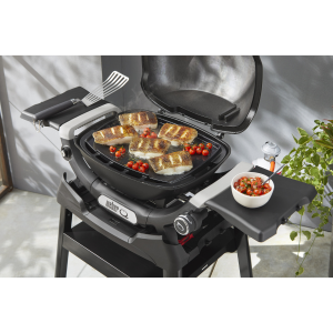 Plancha integral para Q 1100N/1200N. Accesorio Weber. Hierro colado vitrificado.