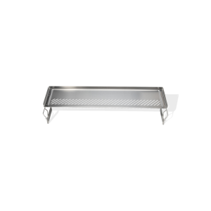 Soporte calentador de dos niveles para plancha Weber 76cm