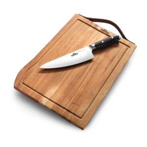 Juego tabla de corte y cuchillo Premium Napoleon