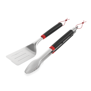 Set de 2 utensilios básicos Weber. Pinza y espátula.