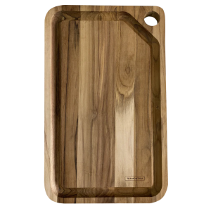 Tabla de corte madera de Teca 49 x 28 cm Tramontina Essencial