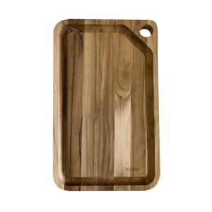 Tabla de corte madera de Teca 40 x 24 cm Tramontina Essencial